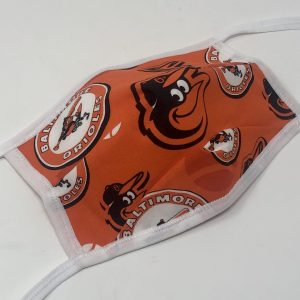 Tie Back Mask - Baltimore Orioles (cartoon)