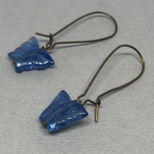 Glass Butterfly Earrings
