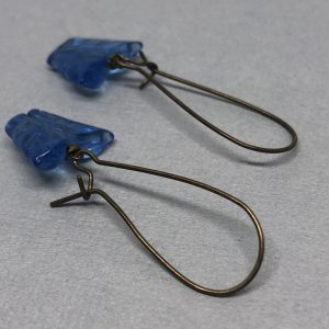 Glass Butterfly Earrings
