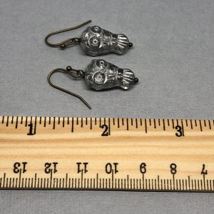 Vintage Glass Owl Earrings